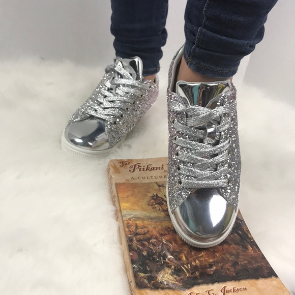 Metallic glitter shoes - Picture 6 of 8